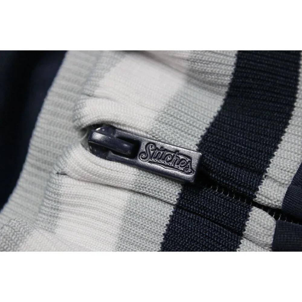 Stitches men's mock‎ neck full zip Yankees MLB baseball track jacket